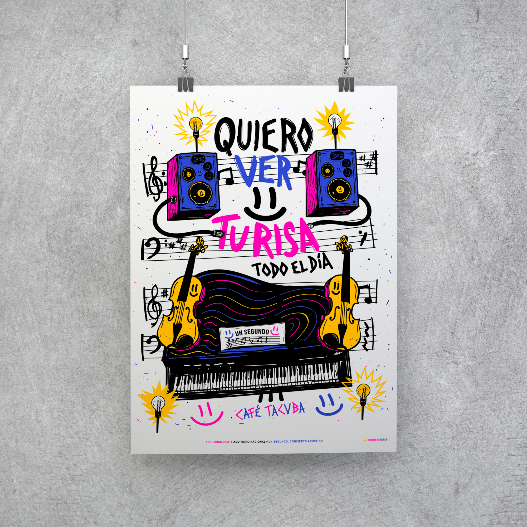 Serigrafía - Quiero Ver x Amado Diseño