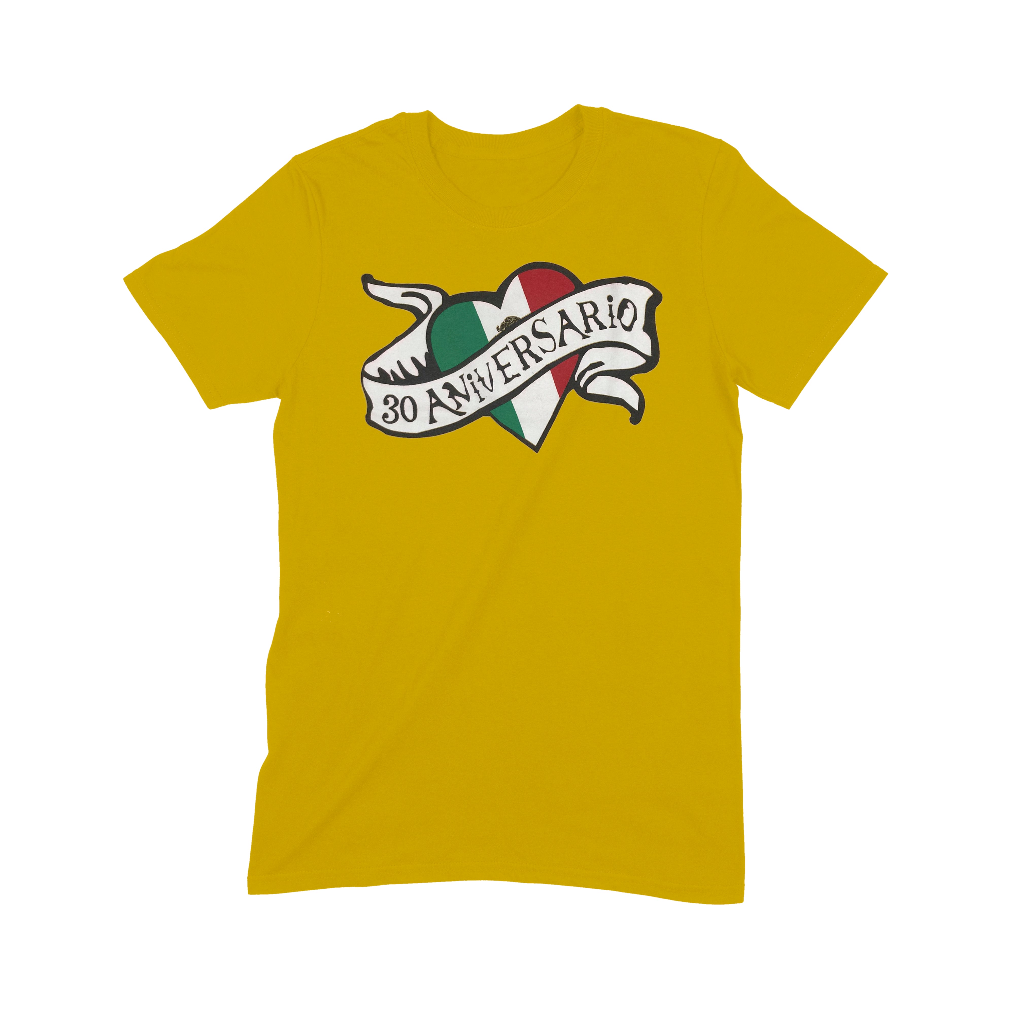 Playera/Blusa - LAD 30 Aniversario (Amarilla) Bandera