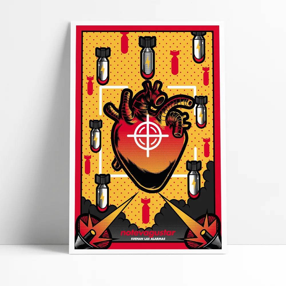 Serigrafía - Suenan las alarmas