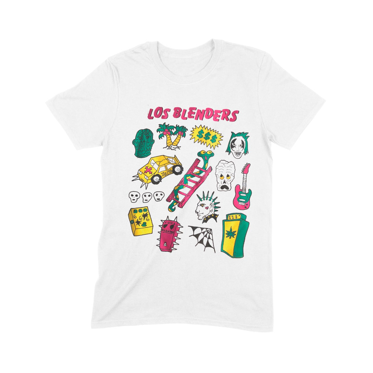 Playera - Los Blenders (Blanco)