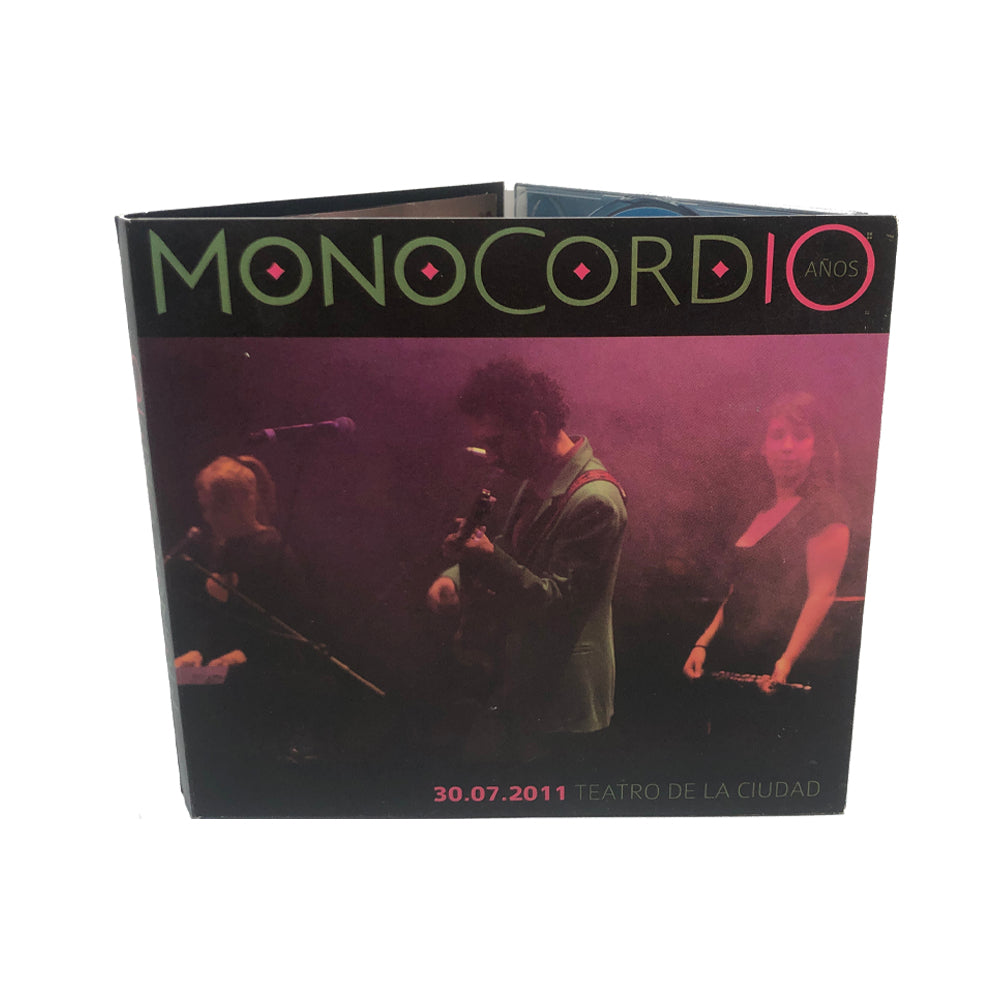 Cd + DVD -  Monocordio 10 Años