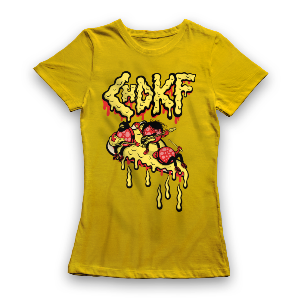 Playera - Rebanada de Punk Amarilla