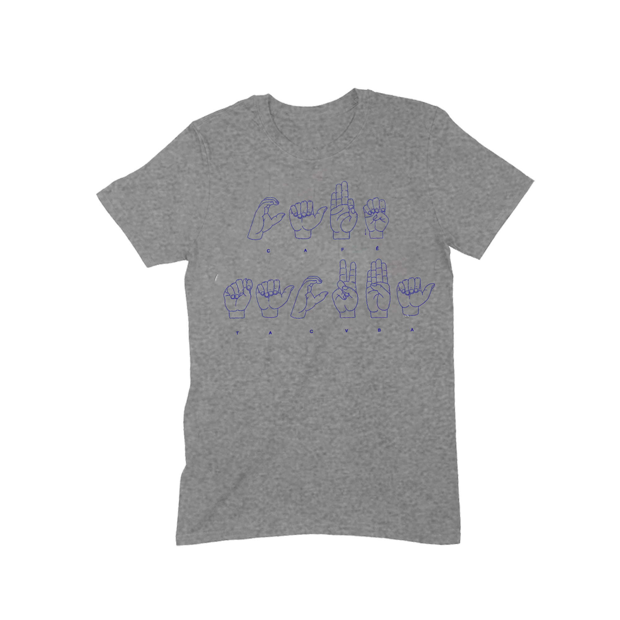 Playera - Café Tacvba (LSM - Gris)