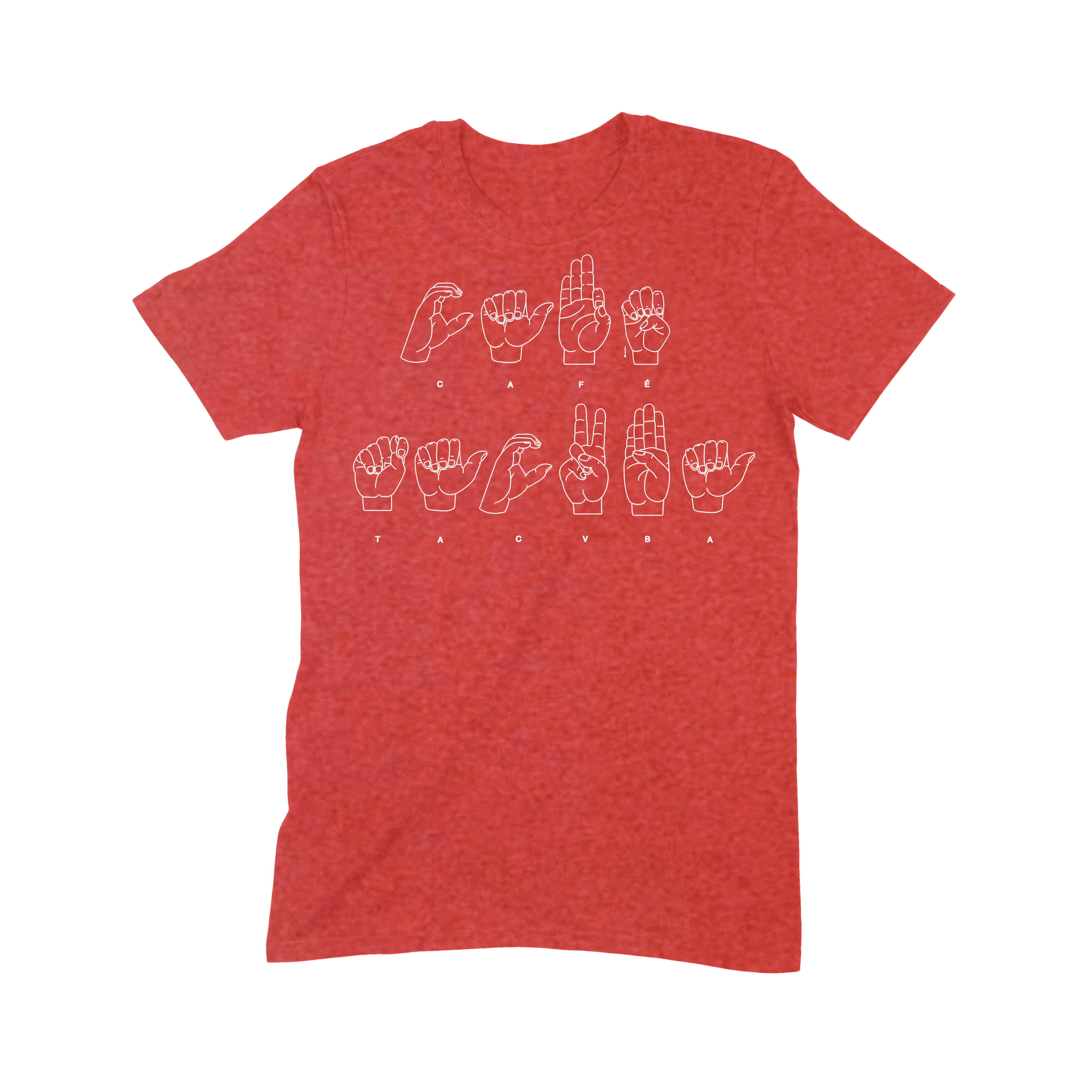 Playera - Café Tacvba (LSM - Roja)