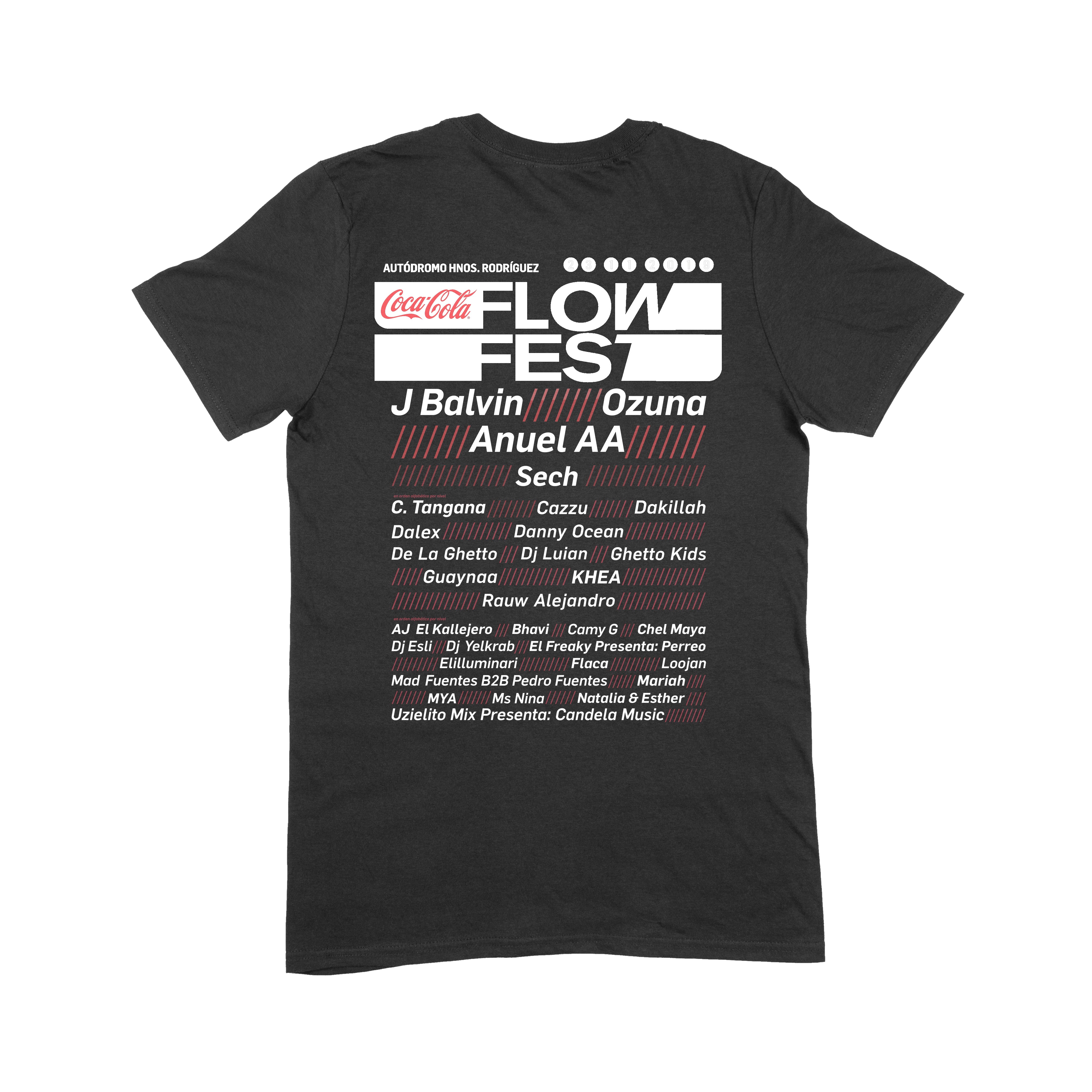 Playera - Flow Fest Negra