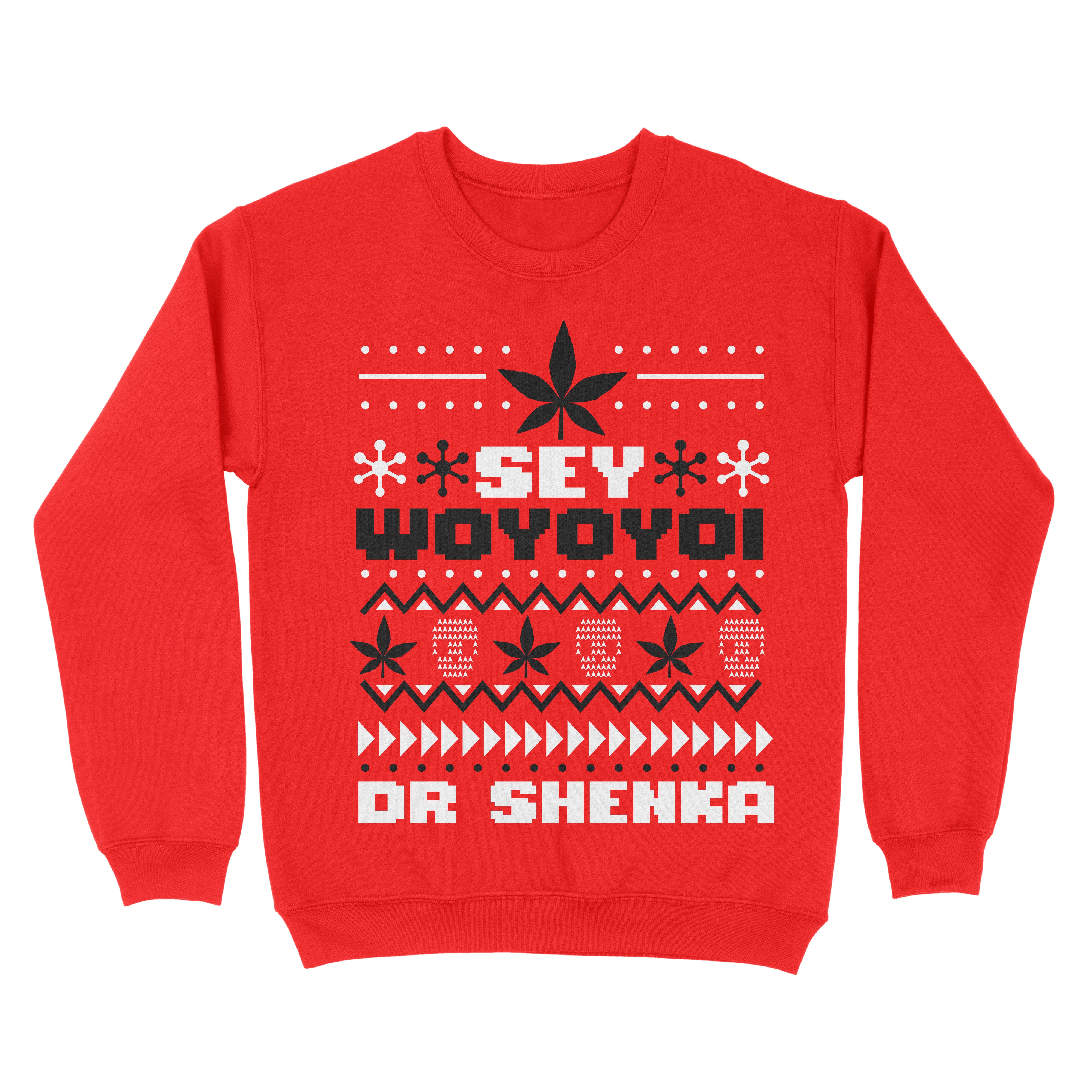 Sudadera - Navidad Dr. Shenka (Roja)