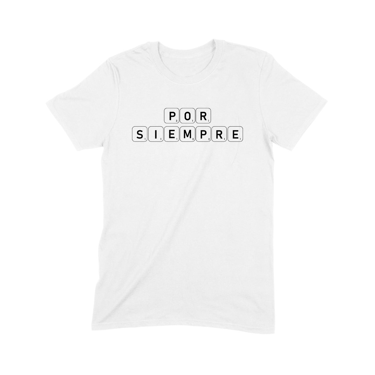 Playera - Por Siempre (Blanco)