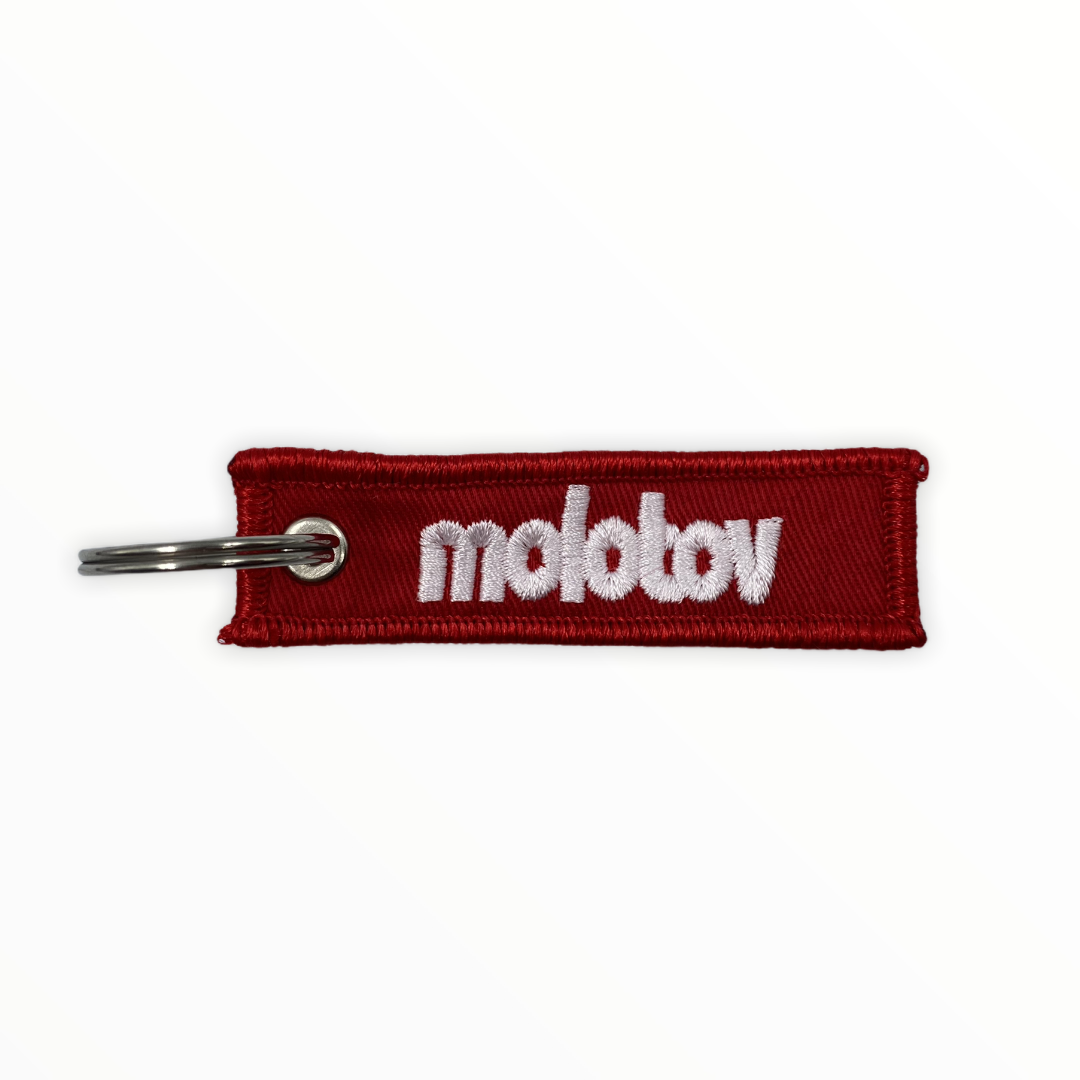 Llavero - Molotov (Rojo/Blanco)